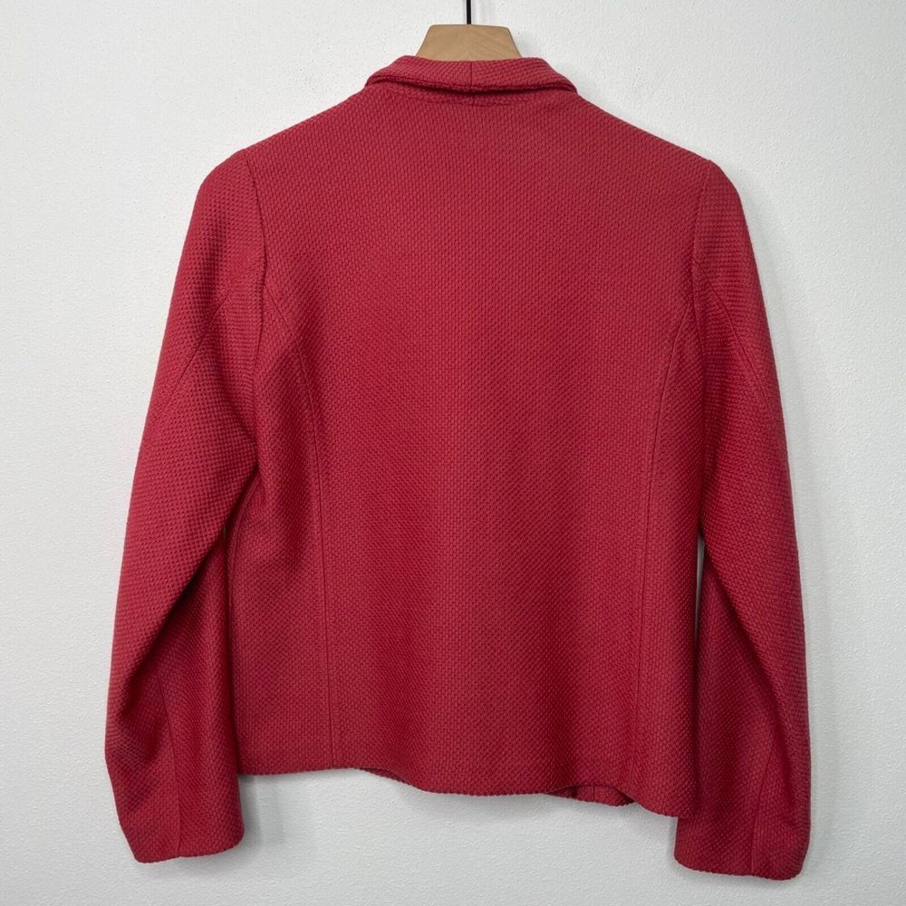 Eileen Fisher Wool Knit Jacket Size Petite‎ Small Workwear Classic Business - Picture 3 of 8
